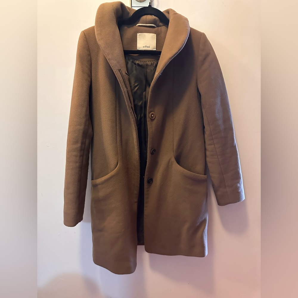 Wilfred Cocoon Coat in Saville